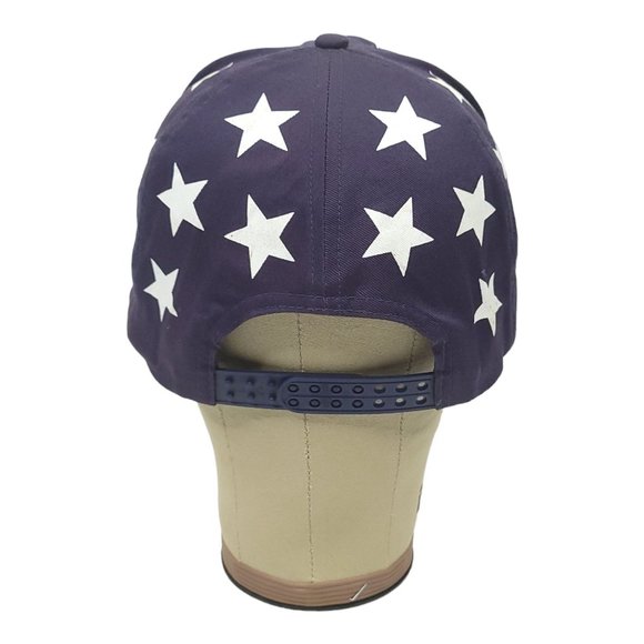 Cobra Star Spangled Banner Flag Cap Snapback Cap Trucker Baseball Hat - Picture 3 of 13